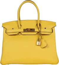 Hermes Birkin 30 Jaune de Naples Novillo Gold Hardware Hermes Birkin 30 Jaune de Naples Novillo Gold Hardware