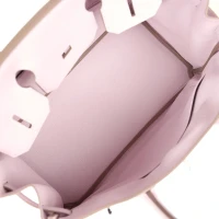 Hermes Birkin 30 Mauve Pale Clemence Palladium Hardware Hermes Birkin 30 Mauve Pale Clemence Palladium Hardware