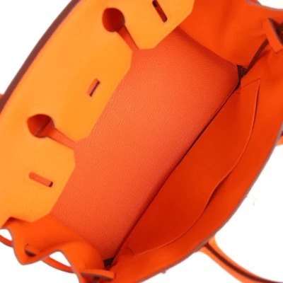 Hermes Birkin 30 Orange Minium Togo Palladium Hardware Hermes Birkin 30 Orange Minium Togo Palladium Hardware