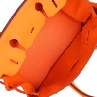 Hermes Birkin 30 Orange Minium Togo Palladium Hardware Hermes Birkin 30 Orange Minium Togo Palladium Hardware