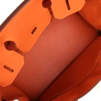 Hermes Birkin 30 Orange Togo Gold Hardware Hermes Birkin 30 Orange Togo Gold Hardware