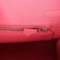 Hermes Birkin 30 Rose Azalee Epsom Palladium Hardware