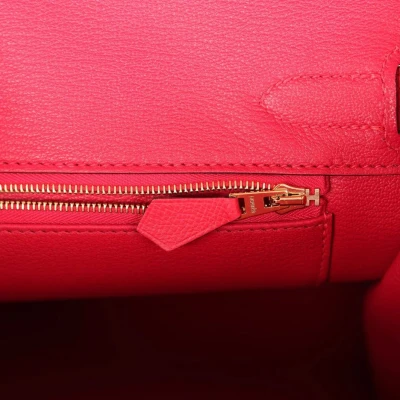 Hermes Birkin 30 Rose Extreme Epsom Gold Hardware Hermes Birkin 30 Rose Extreme Epsom Gold Hardware