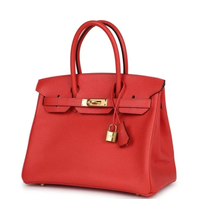 Hermes Birkin 30 Rose Jaipur Epsom Gold Hardware Hermes Birkin 30 Rose Jaipur Epsom Gold Hardware