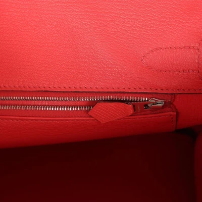 Hermes Birkin 30 Rose Jaipur Epsom Palladium Hardware Hermes Birkin 30 Rose Jaipur Epsom Palladium Hardware