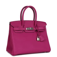 Hermes Birkin 30 Rose Pourpre Togo Palladium Hardware Hermes Birkin 30 Rose Pourpre Togo Palladium Hardware