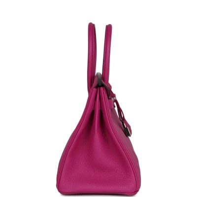 Hermes Birkin 30 Rose Pourpre Togo Palladium Hardware Hermes Birkin 30 Rose Pourpre Togo Palladium Hardware