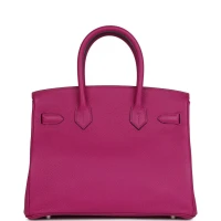 Hermes Birkin 30 Rose Pourpre Togo Palladium Hardware Hermes Birkin 30 Rose Pourpre Togo Palladium Hardware