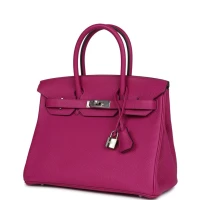 Hermes Birkin 30 Rose Pourpre Togo Palladium Hardware Hermes Birkin 30 Rose Pourpre Togo Palladium Hardware