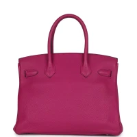 Hermes Birkin 30 Rose Pourpre Togo Palladium Hardware Hermes Birkin 30 Rose Pourpre Togo Palladium Hardware
