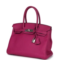 Hermes Birkin 30 Rose Pourpre Togo Palladium Hardware Hermes Birkin 30 Rose Pourpre Togo Palladium Hardware
