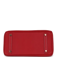 Hermes Birkin 30 Rouge Casaque Candy Epsom Permabrass Hardware Hermes Birkin 30 Rouge Casaque Candy Epsom Permabrass Hardware