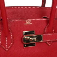 Hermes Birkin 30 Rouge Casaque Candy Epsom Permabrass Hardware Hermes Birkin 30 Rouge Casaque Candy Epsom Permabrass Hardware