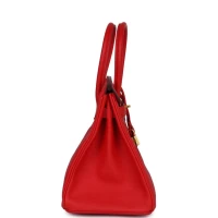 Hermes Birkin 30 Rouge Casaque Epsom Gold Hardware Hermes Birkin 30 Rouge Casaque Epsom Gold Hardware