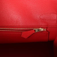 Hermes Birkin 30 Rouge Casaque Epsom Gold Hardware Hermes Birkin 30 Rouge Casaque Epsom Gold Hardware