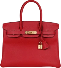 Hermes Birkin 30 Rouge Casaque Epsom Gold Hardware Hermes Birkin 30 Rouge Casaque Epsom Gold Hardware