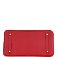 Hermes Birkin 30 Rouge Casaque Epsom Gold Hardware Hermes Birkin 30 Rouge Casaque Epsom Gold Hardware