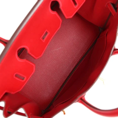Hermes Birkin 30 Rouge Casaque Epsom Gold Hardware Hermes Birkin 30 Rouge Casaque Epsom Gold Hardware