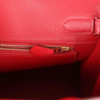 Hermes Birkin 30 Rouge Casaque Epsom Gold Hardware Hermes Birkin 30 Rouge Casaque Epsom Gold Hardware