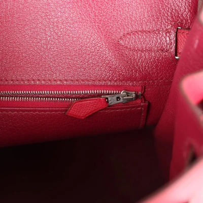 Hermes Birkin 30 Rubis Epsom Palladium Hardware Hermes Birkin 30 Rubis Epsom Palladium Hardware