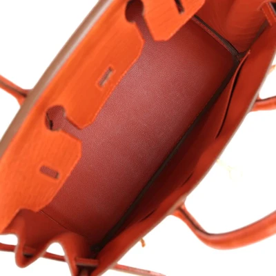Hermes Birkin 30 Sanguine Matte Alligator Gold Hardware Hermes Birkin 30 Sanguine Matte Alligator Gold Hardware