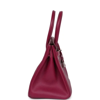 Hermes Birkin 30 Tosca Candy Epsom Palladium Hardware Hermes Birkin 30 Tosca Candy Epsom Palladium Hardware