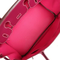 Hermes Birkin 30 Tosca Candy Epsom Palladium Hardware Hermes Birkin 30 Tosca Candy Epsom Palladium Hardware
