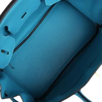Hermes Birkin 30 Turquoise Togo Gold Hardware Hermes Birkin 30 Turquoise Togo Gold Hardware