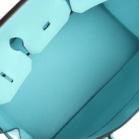 Hermes Birkin 35 Bleu Atoll Togo Gold Hardware Hermes Birkin 35 Bleu Atoll Togo Gold Hardware