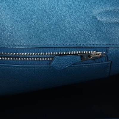Hermes Birkin 35 Bleu de Galice Togo Palladium Hardware Hermes Birkin 35 Bleu de Galice Togo Palladium Hardware