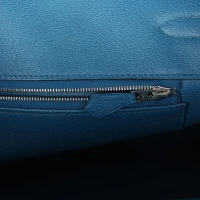 Hermes Birkin 35 Bleu de Galice Togo Palladium Hardware Hermes Birkin 35 Bleu de Galice Togo Palladium Hardware