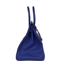 Hermes Birkin 35 Bleu Electric Epsom Palladium Hardware Hermes Birkin 35 Bleu Electric Epsom Palladium Hardware