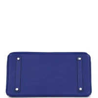 Hermes Birkin 35 Bleu Electric Epsom Palladium Hardware Hermes Birkin 35 Bleu Electric Epsom Palladium Hardware