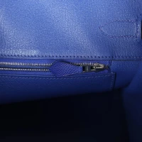 Hermes Birkin 35 Bleu Electric Epsom Palladium Hardware Hermes Birkin 35 Bleu Electric Epsom Palladium Hardware