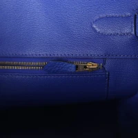 Hermes Birkin 35 Bleu Electric Togo Gold Hardware Hermes Birkin 35 Bleu Electric Togo Gold Hardware