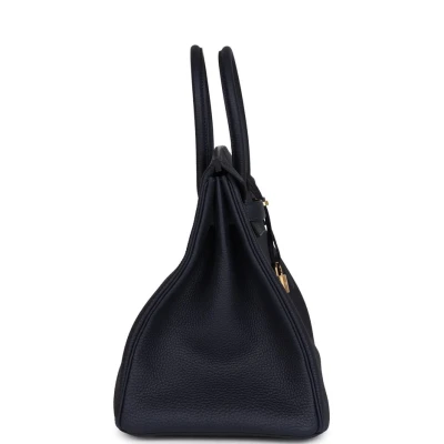 Hermes Birkin 35 Bleu Nuit Togo Gold Hardware Hermes Birkin 35 Bleu Nuit Togo Gold Hardware
