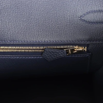 Hermes Birkin 35 Bleu Nuit Togo Gold Hardware Hermes Birkin 35 Bleu Nuit Togo Gold Hardware