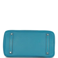 Hermes Birkin 35 Blue Jean Togo Palladium Hardware Hermes Birkin 35 Blue Jean Togo Palladium Hardware