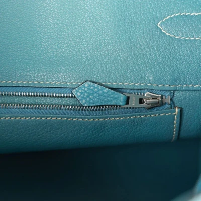 Hermes Birkin 35 Blue Jean Togo Palladium Hardware Hermes Birkin 35 Blue Jean Togo Palladium Hardware