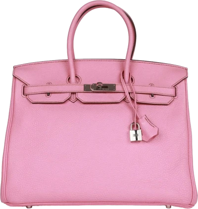 Hermes Birkin 35 Bubblegum Togo Palladium Hardware Hermes Birkin 35 Bubblegum Togo Palladium Hardware