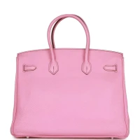 Hermes Birkin 35 Bubblegum Togo Palladium Hardware Hermes Birkin 35 Bubblegum Togo Palladium Hardware