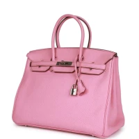 Hermes Birkin 35 Bubblegum Togo Palladium Hardware Hermes Birkin 35 Bubblegum Togo Palladium Hardware