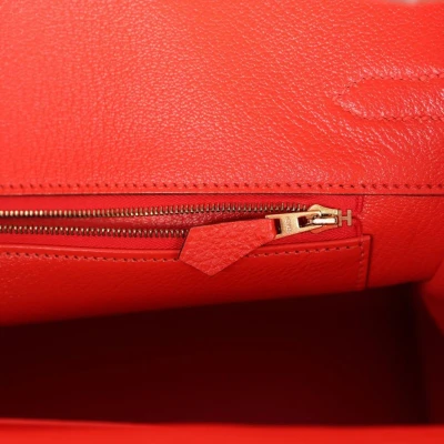 Hermes Birkin 35 Capucine Togo Gold Hardware Hermes Birkin 35 Capucine Togo Gold Hardware