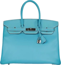 Hermes Birkin 35 Celeste Candy Epsom Palladium Hardware Hermes Birkin 35 Celeste Candy Epsom Palladium Hardware