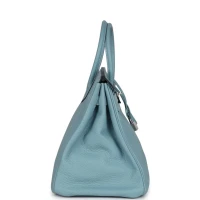 Hermes Birkin 35 Ciel Togo Palladium Hardware Hermes Birkin 35 Ciel Togo Palladium Hardware