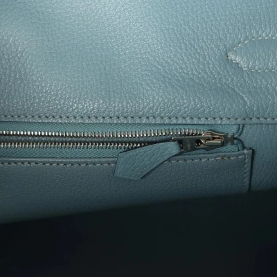 Hermes Birkin 35 Ciel Togo Palladium Hardware Hermes Birkin 35 Ciel Togo Palladium Hardware