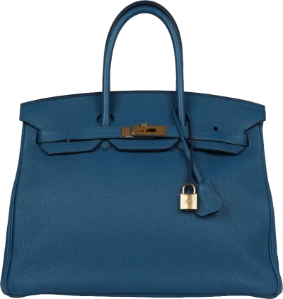 Hermes Birkin 35 Colvert Togo Gold Hardware Hermes Birkin 35 Colvert Togo Gold Hardware