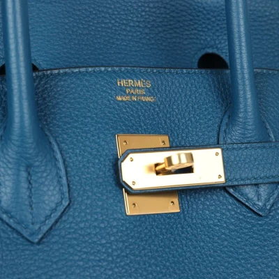 Hermes Birkin 35 Colvert Togo Gold Hardware Hermes Birkin 35 Colvert Togo Gold Hardware