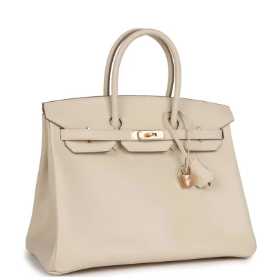 Hermes Birkin 35 Craie Epsom Gold Hardware Hermes Birkin 35 Craie Epsom Gold Hardware