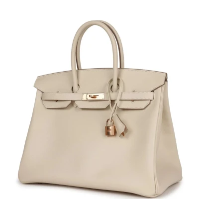 Hermes Birkin 35 Craie Epsom Gold Hardware Hermes Birkin 35 Craie Epsom Gold Hardware